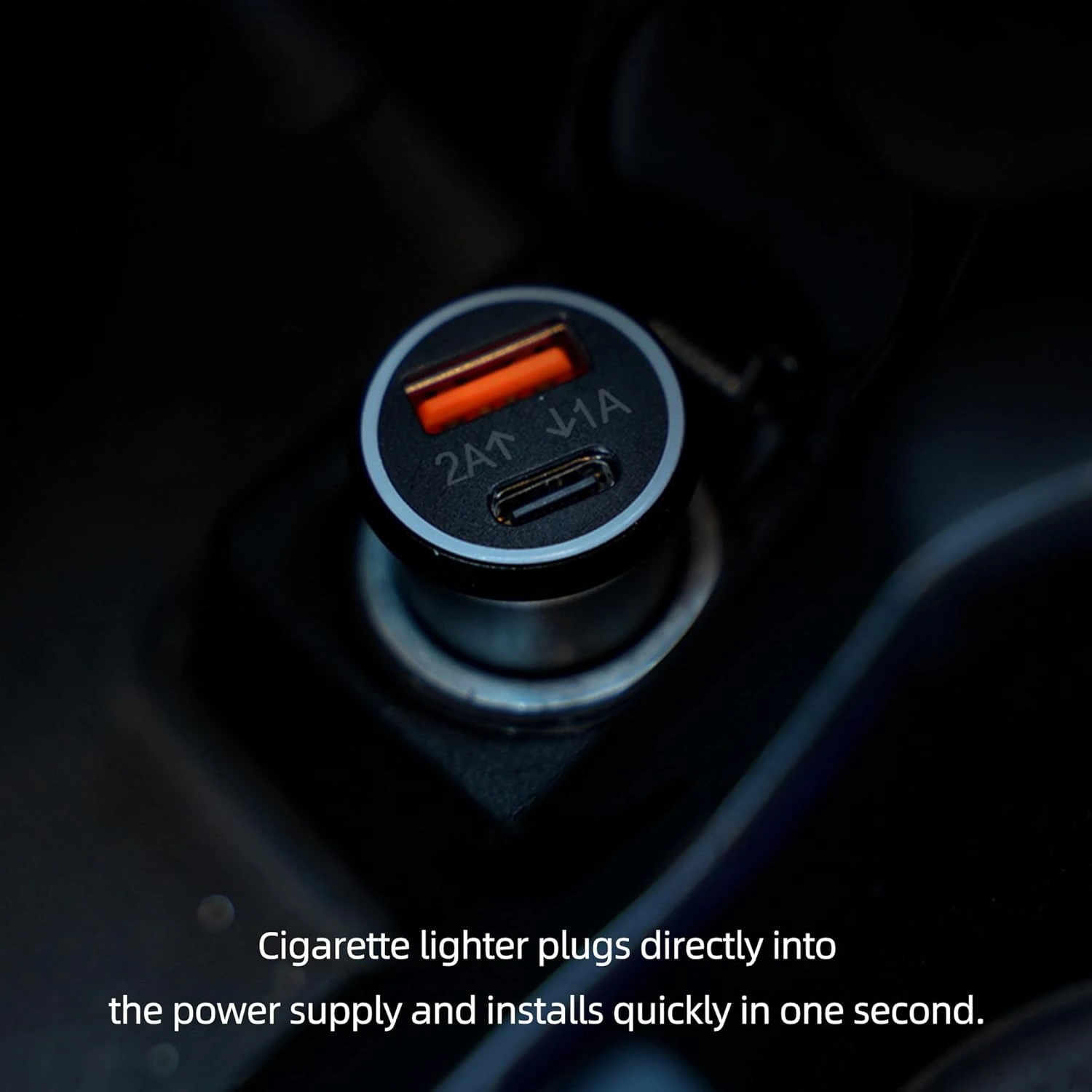 TrackCharge – Dual Fast Car Charger & Smart GPS Tracker | USB-C Car Adapter for iPhone | The Gadget Haus Pakistan - Image 3