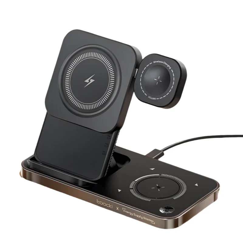 3-in-1 15W Wireless Charging Stand — Fast & Smart Charging | The Gadget Haus (Pakistan) - Image 2